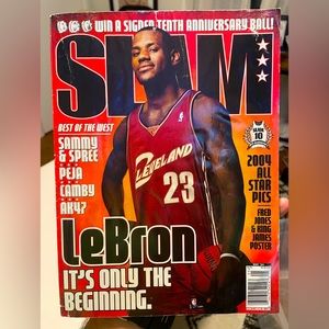 LeBron James SLAM magazine Rookie Year (May 2004)